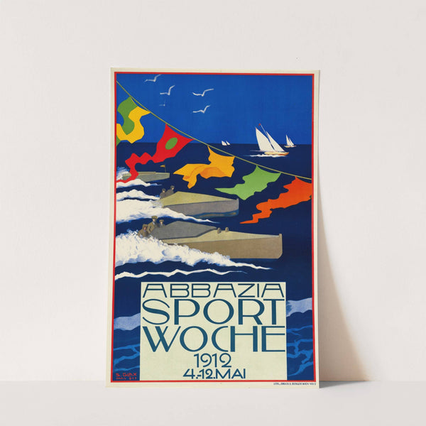 Abbazia Sport Woche 4.-12. Mai 1912 (1911) by Stefanie Glax