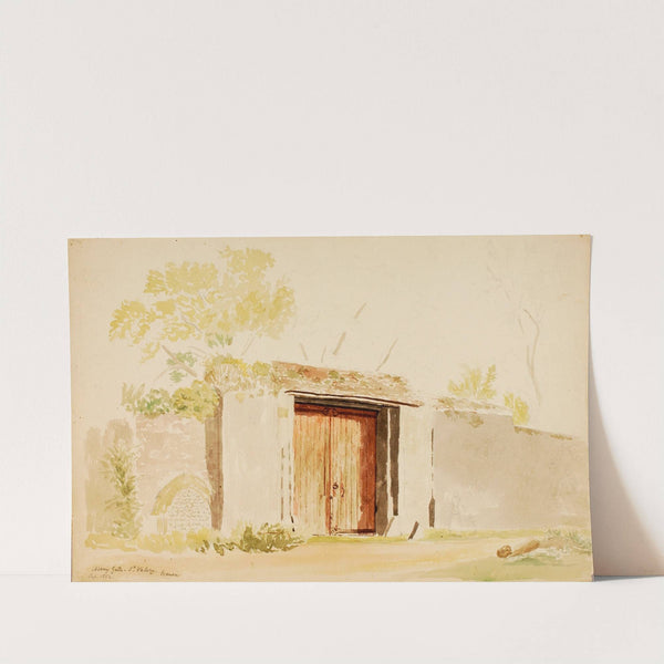 Abbey Gate-St. Valery by Miner Kilbourne Kellogg