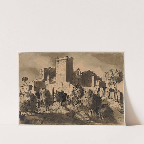 Abbey Montmajour by Hermann Lismann