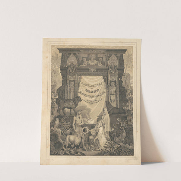 Abbildungen zu Oken’s Allgemeiner Naturgeschichte für alle Stände Pl.001 (1841) by Lorenz Oken