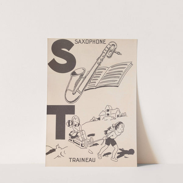 ABC Pl.16 (1936) by Gaston Marechaux