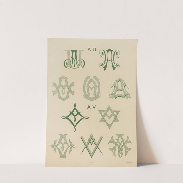 ABC zuan Pl.12 by Zuan Kenkyūkai