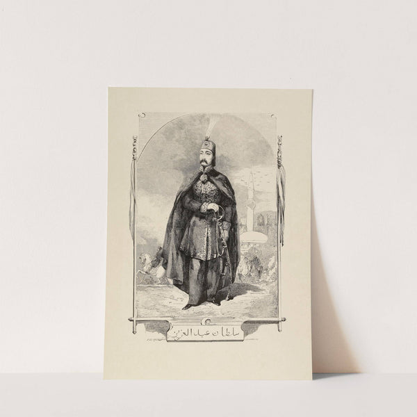 Abdul-Aziz (1861) by Edmond Morin