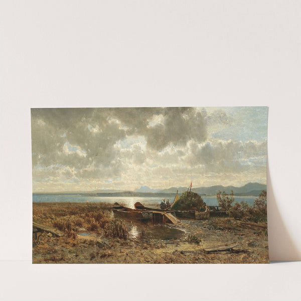 Abend am Chiemsee by Robert Russ