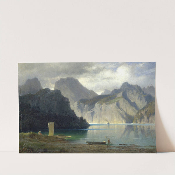 Abend am Traunsee by Carl Bolze