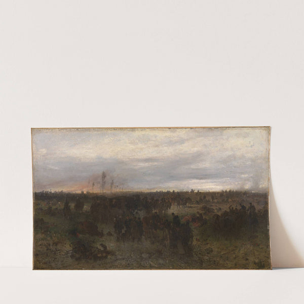 Abend nach der Schlacht bei Wörth (1871) by Franz Adam