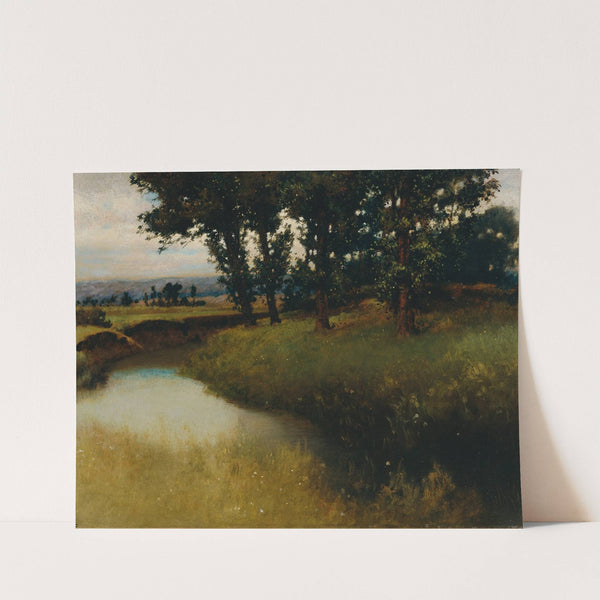 Abendlandschaft by Carl Freiherr von Pidoll zu Quintenbach