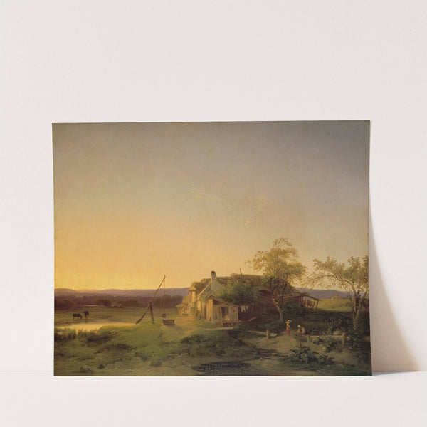 Abendlandschaft by Ignaz Raffalt