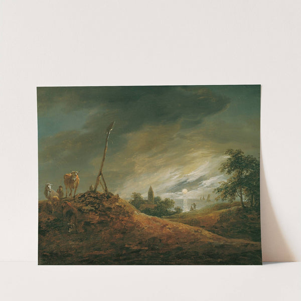 Abendlandschaft by Johann Christian Brand