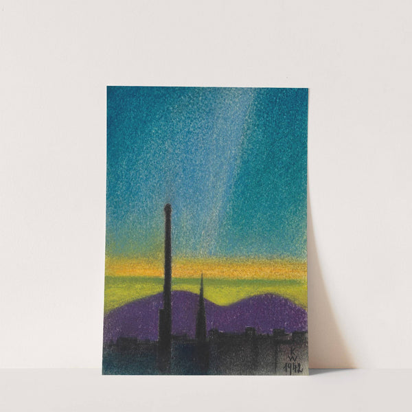 Abendlandschaft Wien by Karl Wiener