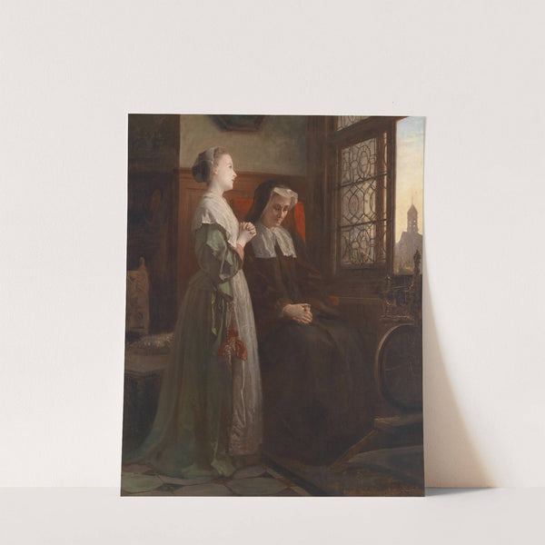 Abendläuten by Wilhelm Amberg