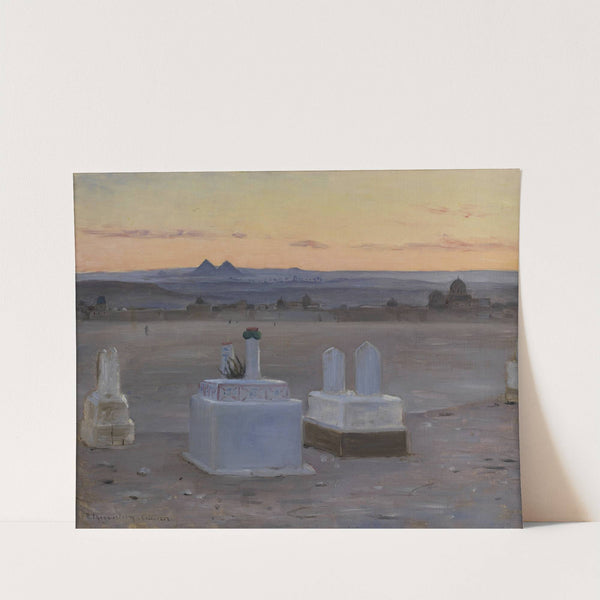 Abendliche Ansicht von Kairo (1888) by Robert Thegerström