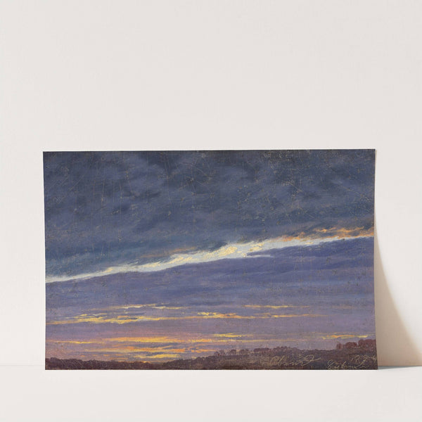 Abendlicher Wolkenhimmel by Caspar David Friedrich