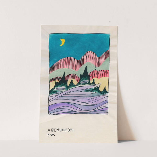 Abendnebel by Karl Wiener