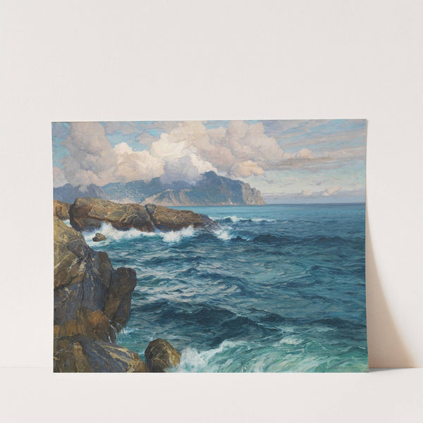 Abendstimmung in Nervi by Karl Theodor Boehme