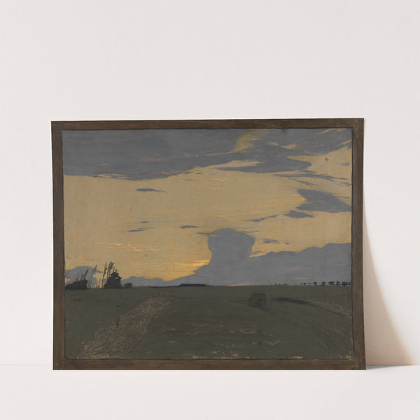 Abendwolken by Gustav Kampmann