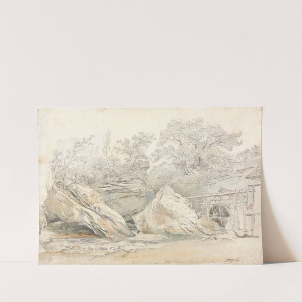 Aberdulais Mill, Glamorganshire by James Ward