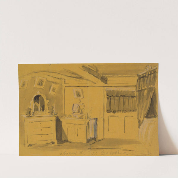 Aboard the N. Carolina by Alfred Rudolph Waud