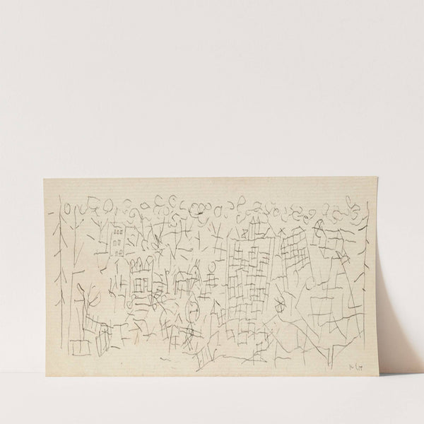 About the Town (1926) by Paul Klee