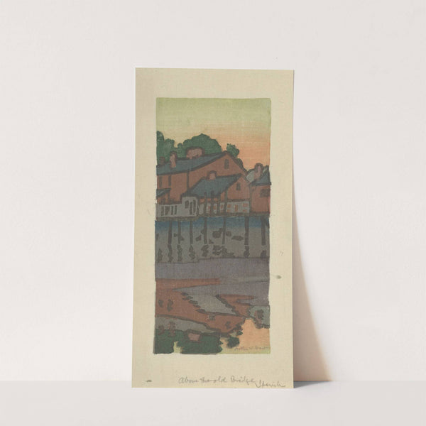 Above the Old Bridge, Ipswich, or Little Venice (circa 1893–95) by Arthur Wesley Dow