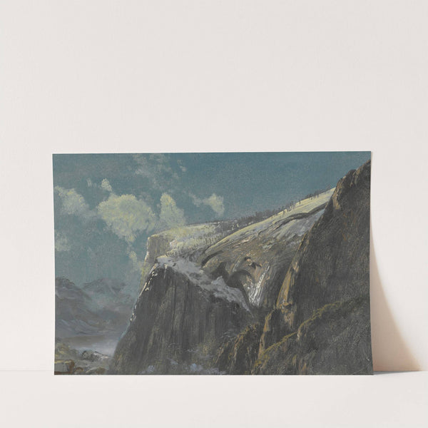 Above the timberline by Albert Bierstadt