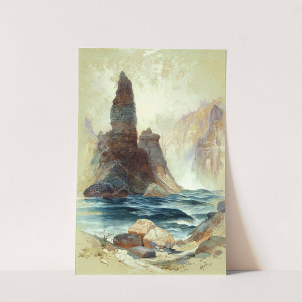 Above Tower Falls, Yellowstone by Thomas Moran