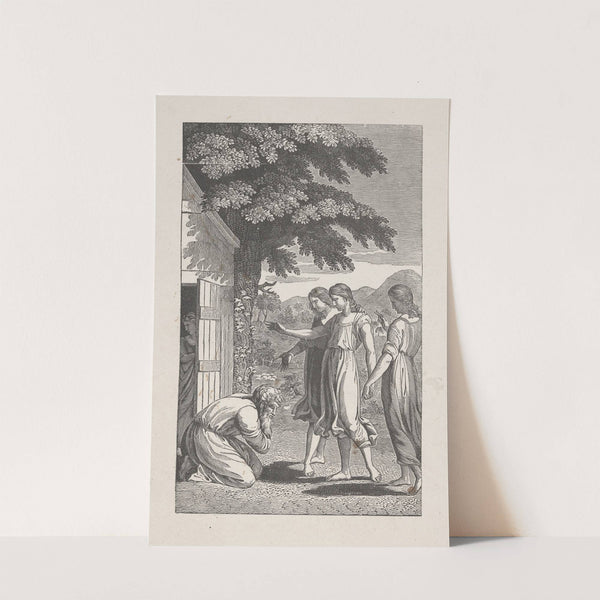 Abraham and the three angels by Alexander Anderson