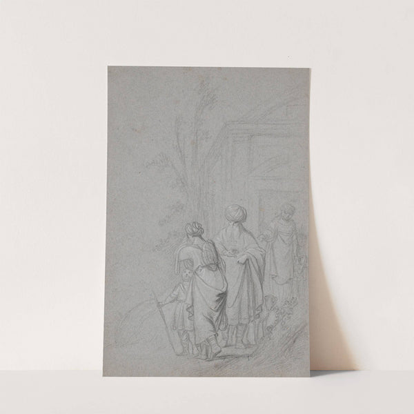 Abraham Casting Out Hagar and Ishmael by Pieter Fransz. de Grebber