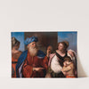 Abraham Casting out Hagar and Ishmael by Guercino