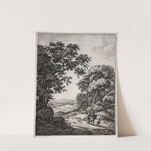 Abraham Dismissing Hagar and Ishmael (1640–90) by Antonie Waterloo