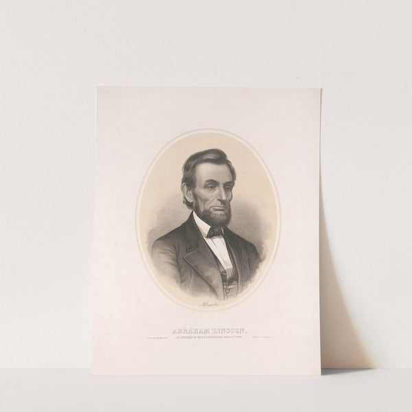 Abraham Lincoln, late President of the U.S. assassinated April 14th. 1865 (1865) by Gibson & Co. Lith