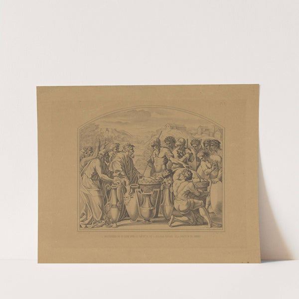 Abraham’s meeting with Melchizedek (1844) by Jacques Petyt