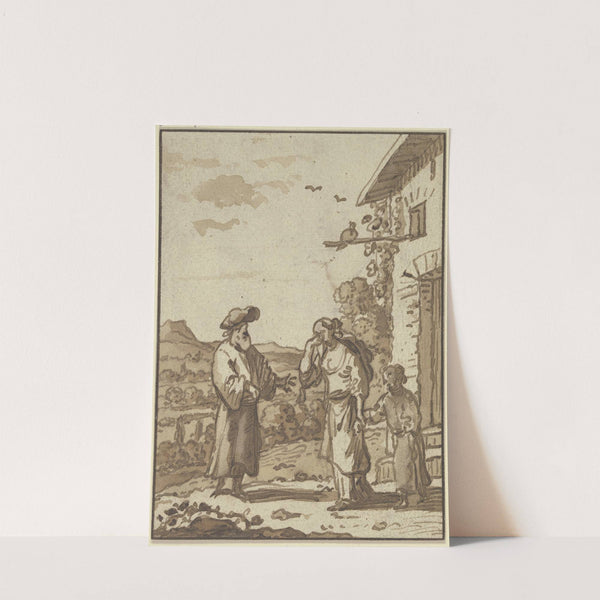 Abrahams Verstoßung der Hagar by Christian Wilhelm Ernst Dietrich