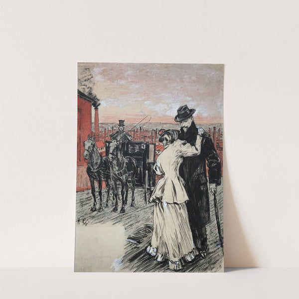 Abschied (circa 1910) by Hermann Groeber