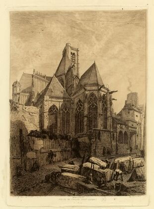 Abside de l’Eglise Saint-Gervais (1866)