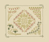 Abstract design based on small leaf shapes. (1900)