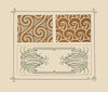 Abstract design based on swirls. (1900)