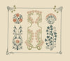 Abstract design based on tiny flowers and leaves. (1900)