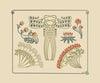 Abstract design based on tiny flowers. (1900)