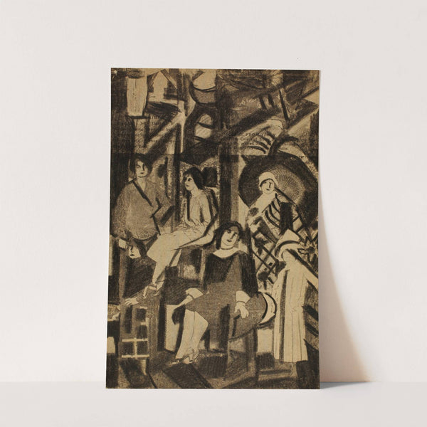 Abstract II by Carl Newman