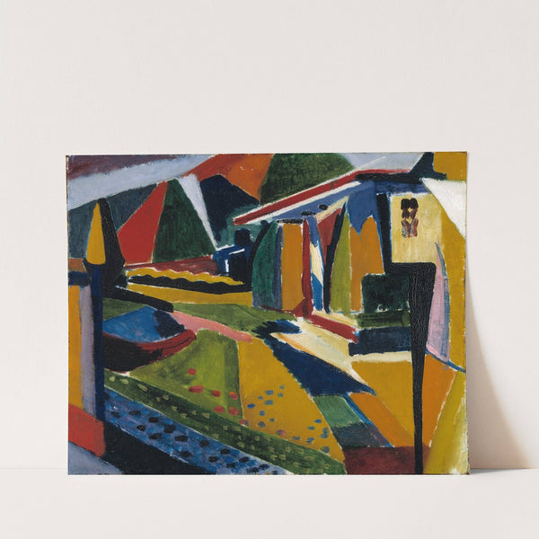 Abstract Landscape by Henry Lyman Saÿen