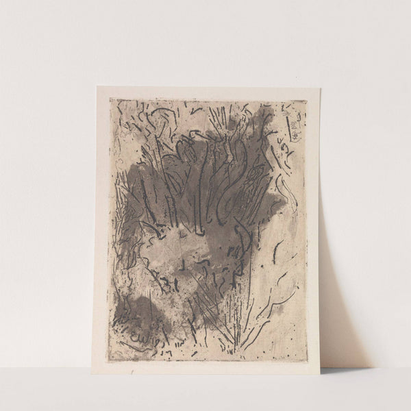 Abstracte compositie by Erich Wichmann