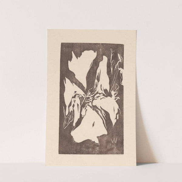 Abstracte compositie (1919) by Erich Wichmann