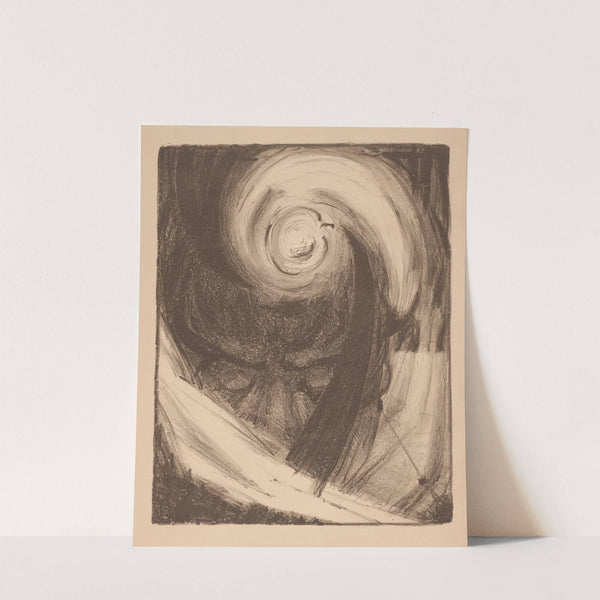 Abstracte compositie (1918) by Valentijn Van Uytvanck