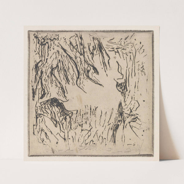 Abstracte compositie by Erich Wichmann