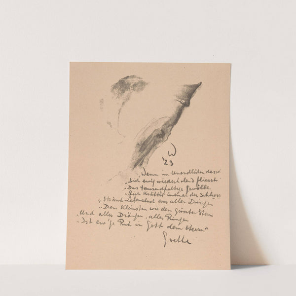 Abstracte compositie (1923) by Erich Wichmann