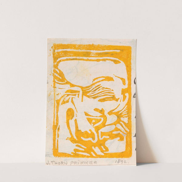 Abstracte compositie by Johan Thorn Prikker