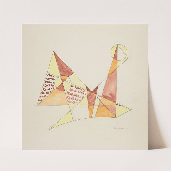 Abstraction Based on Sails, III by David Kakabadzé