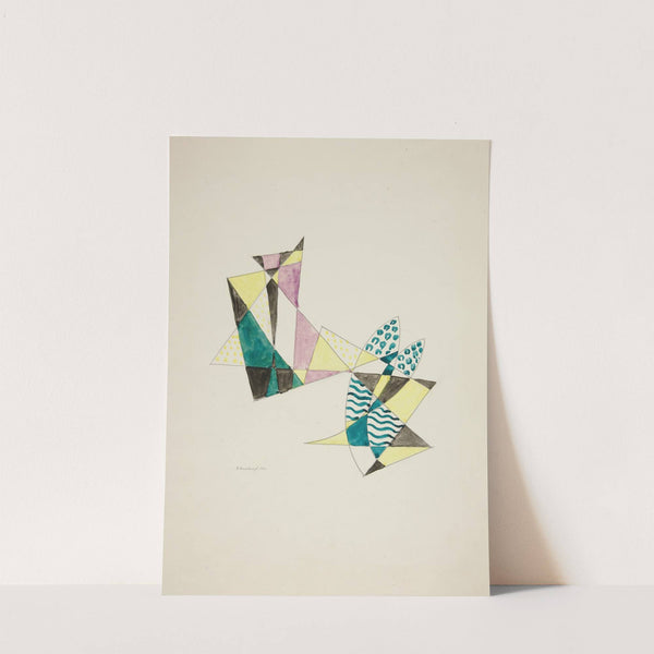 Abstraction Based on Sails, IV by David Kakabadzé