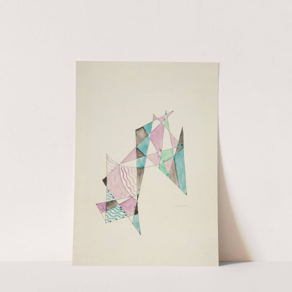 Abstraction Based on Sails, IX by David Kakabadzé